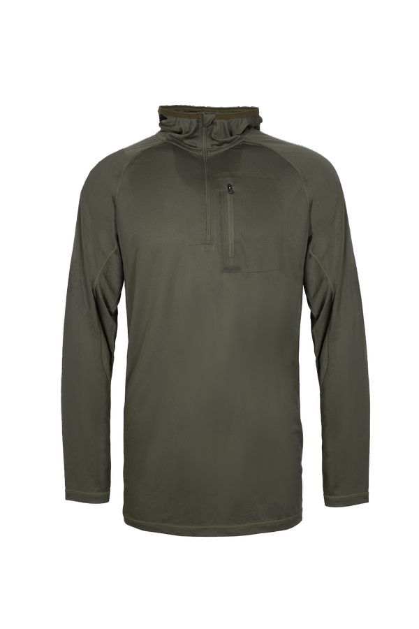 Bluză mânecă lungă Remington Foliage Dark Olive