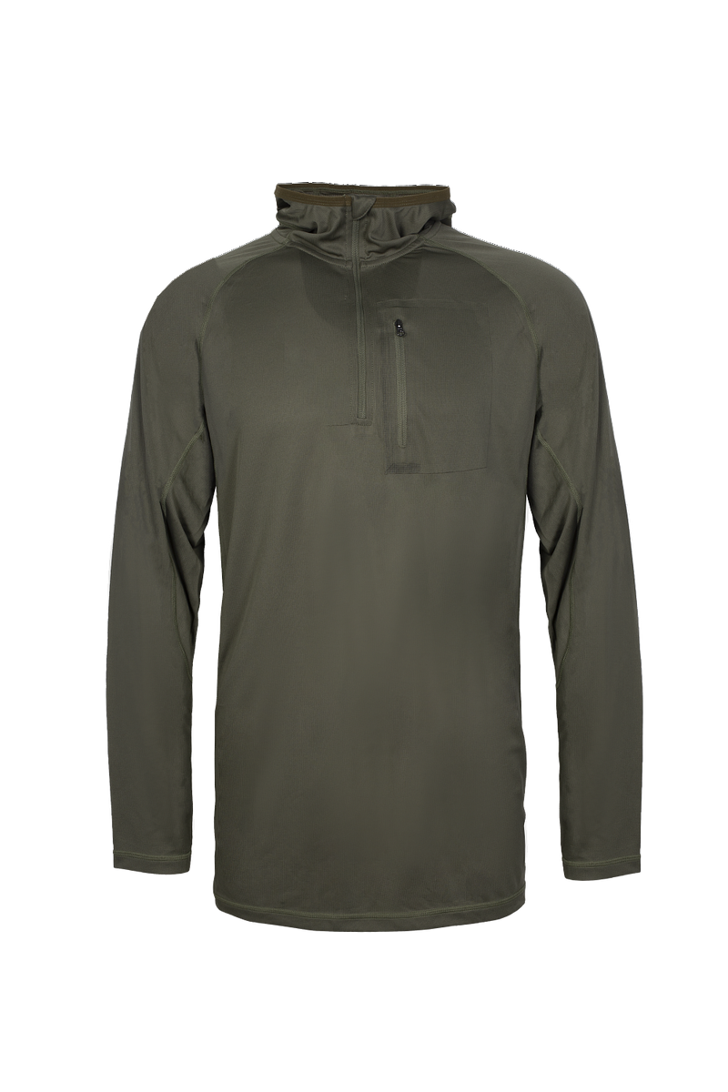 Bluză mânecă lungă Remington Foliage Dark Olive