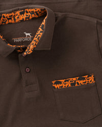 Tricou Polo Parforce Essential cu Motive Animale de Pădure - imagine 2