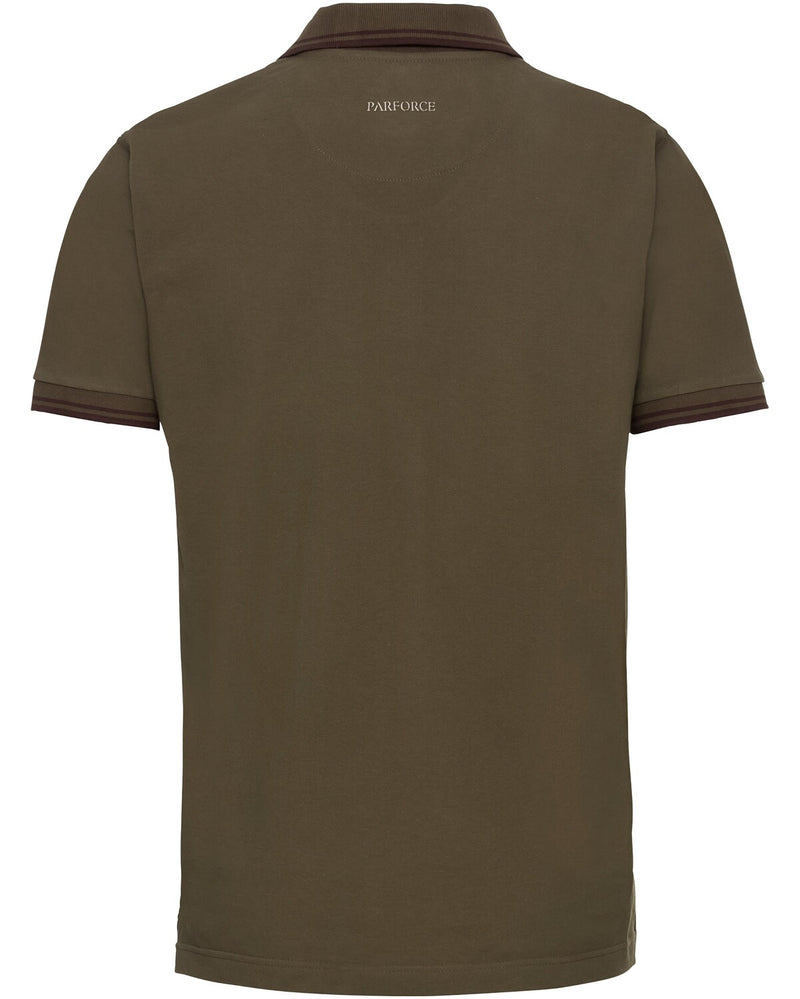 Tricou Polo Parforce Essential - Verde Oliv