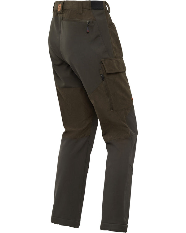Pantaloni Softshell Parforce Active Tanelv - Verde