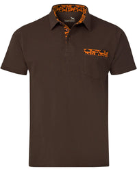 Tricou Polo Parforce Essential cu Motive Animale de Pădure - imagine 3