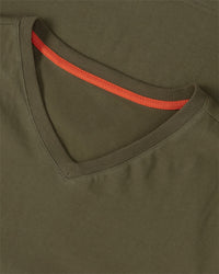 Parforce Essential Set 2 Tricouri V-Neck - Verde Oliv - imagine 2