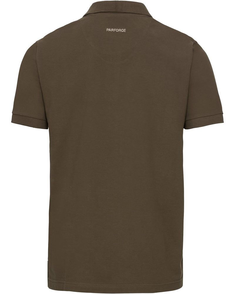 Tricou Polo Vânătoare Parforce Essential - Verde